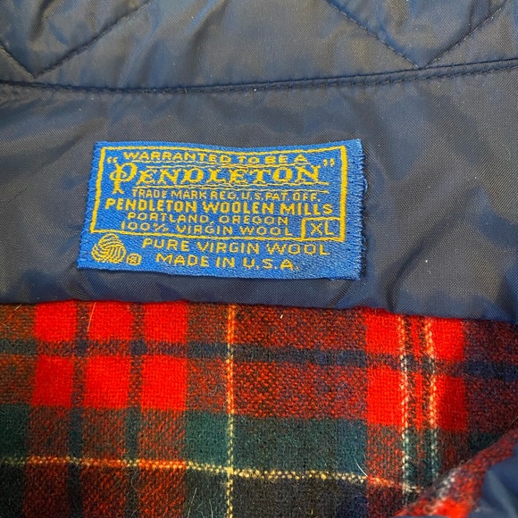 Mens Pendleton Wool button up XL - Picture 2 of 2